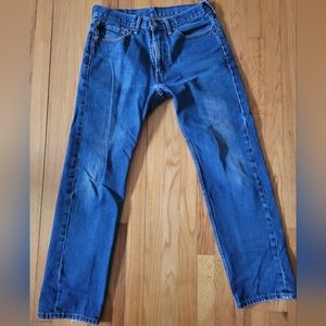 Levi Strauss mens jeans style 505 34×32